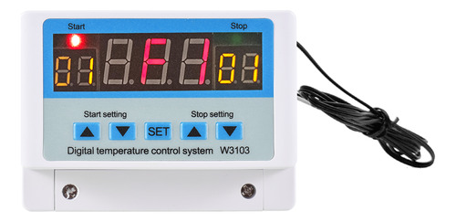 Sensor Led De Control Del Sistema De Temperatura Con Control