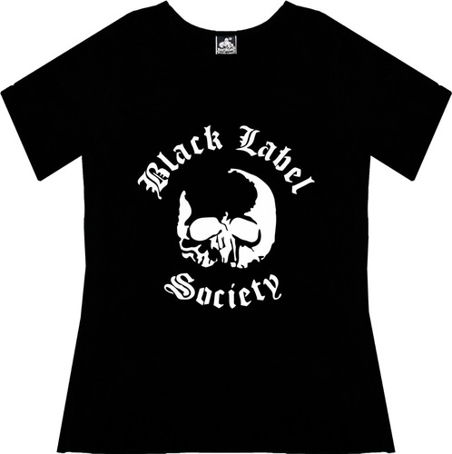 Blusa Black Label Society Dama Roc Metal Tv Camiseta Urbanoz
