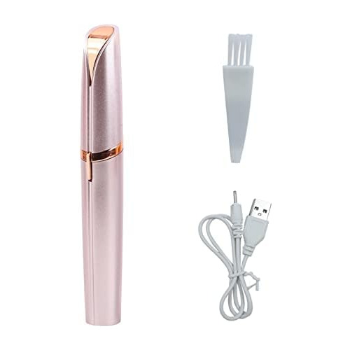 Depiladora De Cejas Recargable Usb, Indolora (oro Rosa)