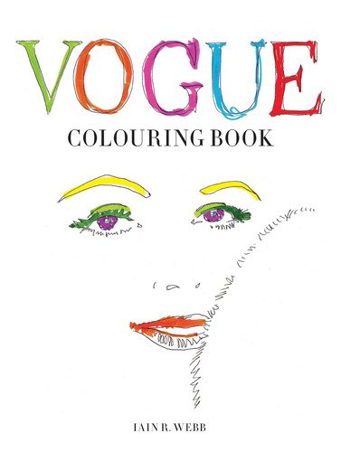 Vogue Colouring Book / Iain Webb