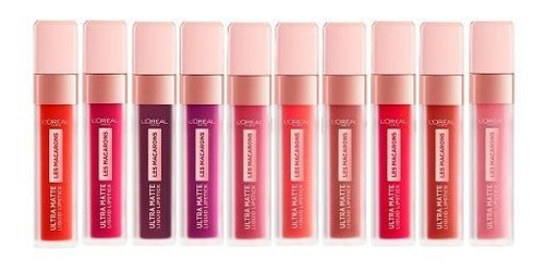 Pack 10 Labiales Macarons L'oréal Paris