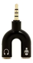 Comprar Divisor Audífono Y Micrófono Splitter Auxiliar Plug 3.5 Trrs