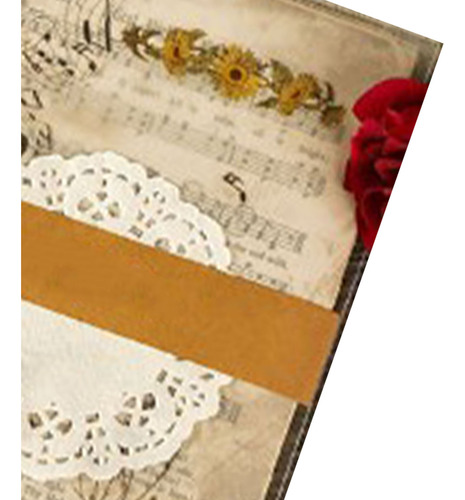 26 Hojas De Papel Vintage Para Álbumes De Recortes, Bricolaj
