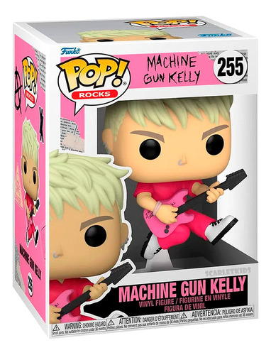 Funko Pop Machine Gun Kelly 255 Rocks Original Scarlet Kids