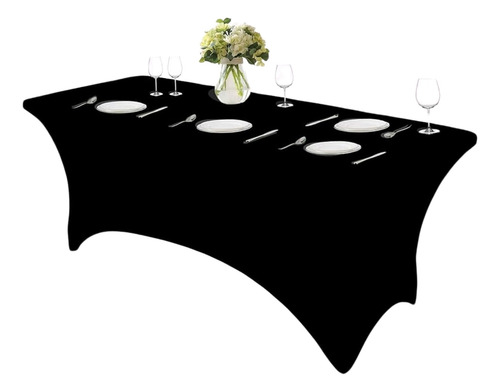 Mantel Rectangular Mesa Funda Tela Spandex 180*75*75 Evento