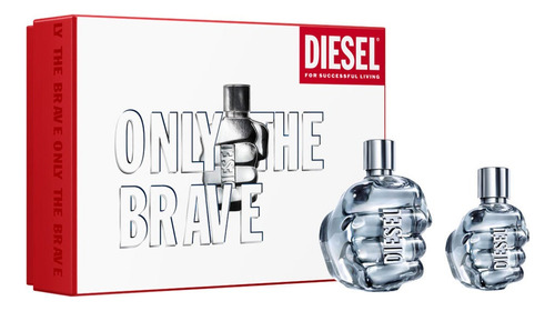 Set Perfume Masculino Diesel Only The Brave Edt 125ml+35ml