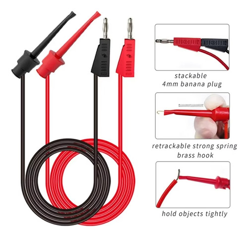 Kit Puntas De Multimetro Puntas De Prueba Accesorios