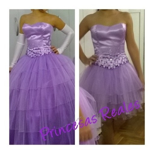 Vestido Largo Para 15 Años, Corset, Hechos A Medida.