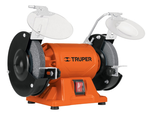 Esmeriladora de banco Truper EBA-5 de 60 Hz color naranja 185 W 127 V + accesorio