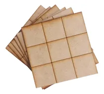 Comprar 20 Tableros Tateti Juego 8x8 Niño Souvenir Fibrofacil 