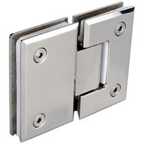 Bisagra Vidro-vidrio 180° Material Acero Inox Color Satin