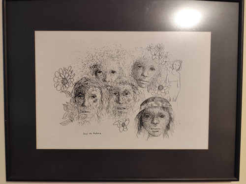 Auténticos Dibujos Del Pintor Chileno José De Rokha (Usado)