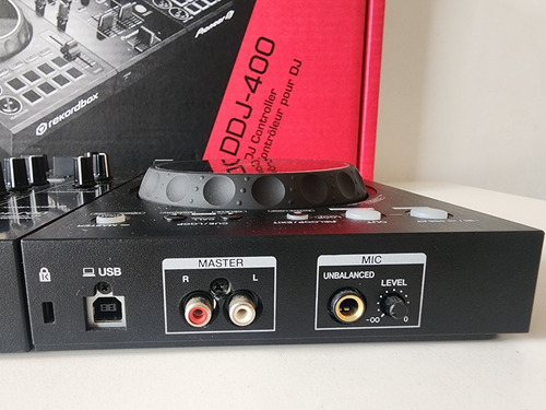 Consola De Dj Ddj-400 Pioneer Negro Con Caja Y Cable