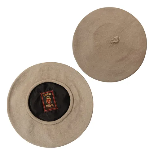 Boina Tolosa Hilo Vuelo De 32cm Beige Unico