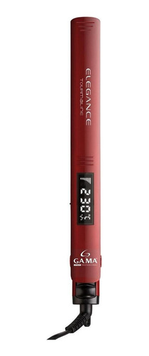 Planchita De Pelo Ga.ma Italy Elegance Digital Led Roja