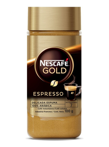 Oferta! Cafe Nescafe Gold Espresso 100g Instantaneo S Azucar