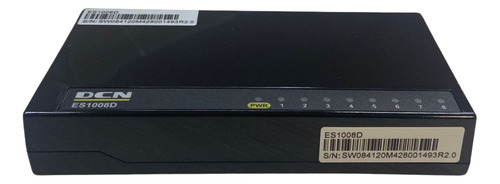 Switch 8 Puertos 10/100m Es1008d Dcn 1.6 Gb Para Pymes Y Hog