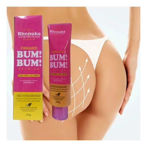 Gel Corporal Firmador Barriga/ Coxas/ Abdômen/ Empina Bumbum