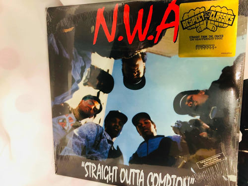 Nwa - Straight Outta Compton - Lp- Vinil - Acetato, Nuevo