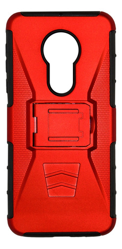 Funda Moss Uso Rudo 3 En 1 Colors Para Motorola G7 Play