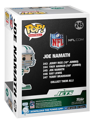 Funko Pop Joe Namath New York Jets