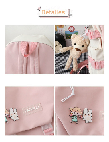 Moda Mochila Estudiantil Universal / Bolso De Computadora