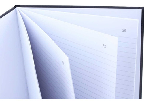 Livro Ata 200 Fls Capa Dura Animativa 205x300 Kit 2 Cadernos
