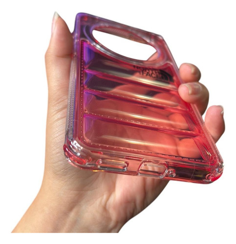 Funda Case The North Face Para Oppo Reno 12f 2 En 1 Rojo Oppo Reno 12f