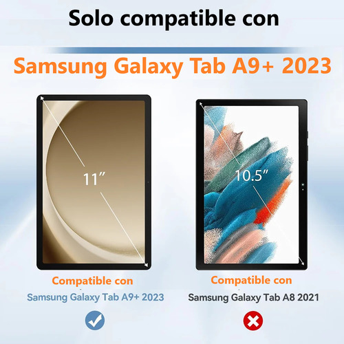 Cristal Templado Tablet Samsung Galaxy Tab A9 Plus 11.0 X215