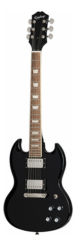 Guitarra Electrica EpiPhone Power Players Sg Dark Matter Color Negro