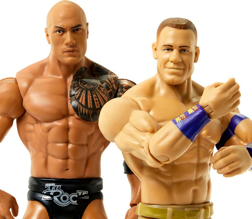 Figuras Wwe John Cena Vs The Rock Showdown