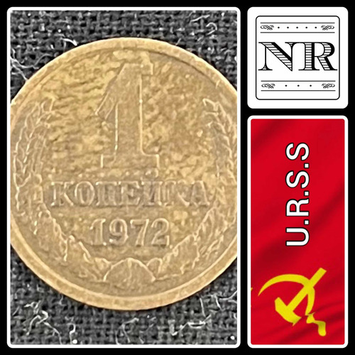 Rusia - 1 Kopek - Año 1972 - Y #126 - Urss - Cccp