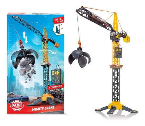 Grua De Juguete Xl A Control Remoto Giro 360