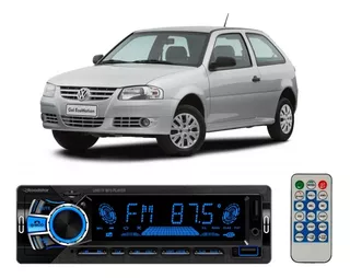 Aparelho Som Carro Bluetooth Pendrive Rádio Fm Gol G3 G4 G5