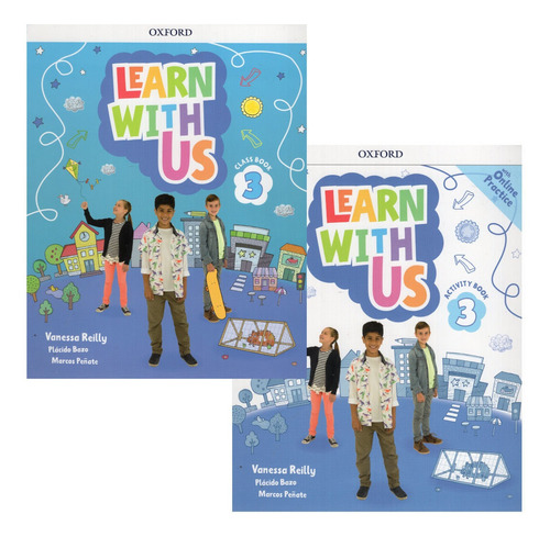 Libro: Learn With Us 3 / Student's Book + Activity Book