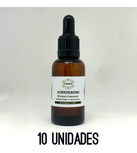 Aceite De Ricino 10 Unidades (envío Gratis)