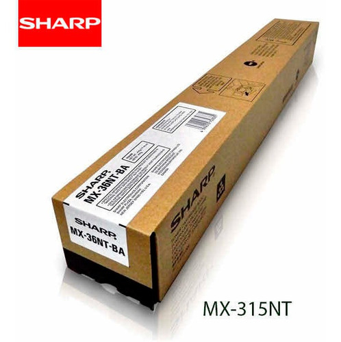 Toner Sharp Mx36nt Ba Black Mx315nt