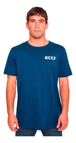 Polo Para Hombre Reef 00046-nvy Temporada Verano Azul