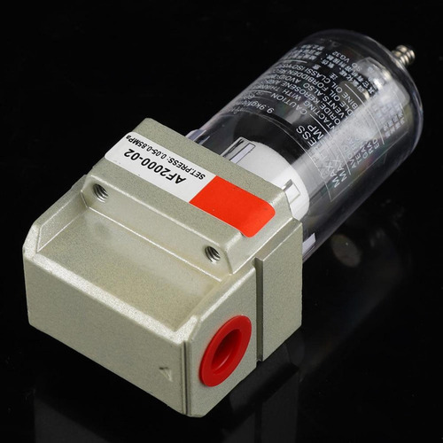 Compresor De Aire Filtro Regulador De Humedad Agua Trampa Ac