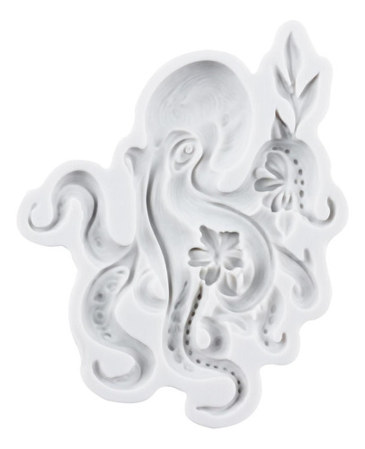 Tentáculos Lingzhi Pulpo De Fondant Moldes De Silicona Pulpo