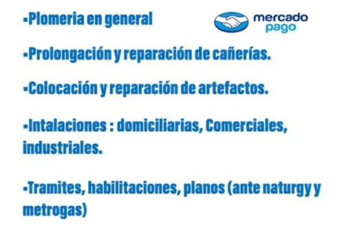 Imagen 2 de 5 de Gasista Matriculado Y Plomería