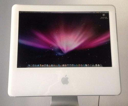 All in one Apple iMac A1058 17" procesador PowerPC 970 G5 2GB de Ram 160GB HDD