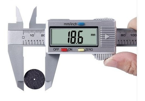 Calibre Digital Acero 150 Milimetro Y Pulgada Visor Grande