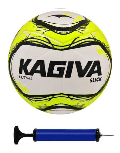 Bola De Futsal Kagiva Slick + Bomba De Ar