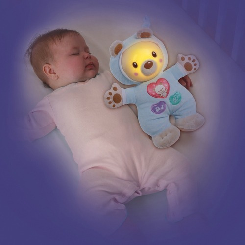 Imagen 4 de 6 de Muñeco Cuco Luz De Cuna Con Sonido Original Vtech