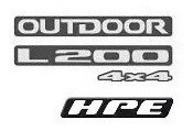 Adesivo L200 Outdoor 4x4 Hpe