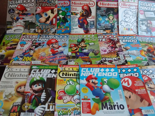 Lote 20 Revistas Club Nintendo Mario Bros / Portadas | MercadoLibre