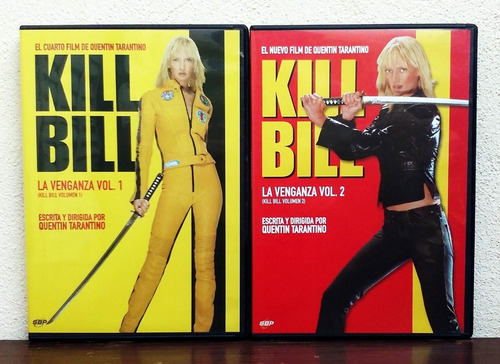 Kill Bill Vol 1 Y Vol 2 - Dvd Impecables * Tarantino Thurman