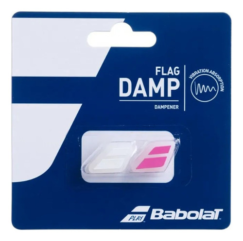 Antivibrador Babolat Flag Damp X2 Color Rosa