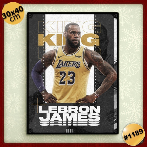 Pack De 5 Posters 30 X 40 Cm / Básquet Nba James Jordan Kobe